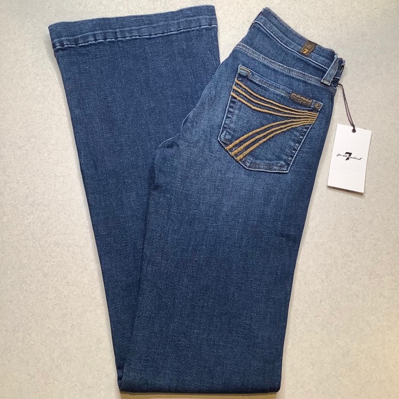 7 For All Mankind Denim - 7 For All Mankind Jeans 24X35 Dojo In Horizon NWT!